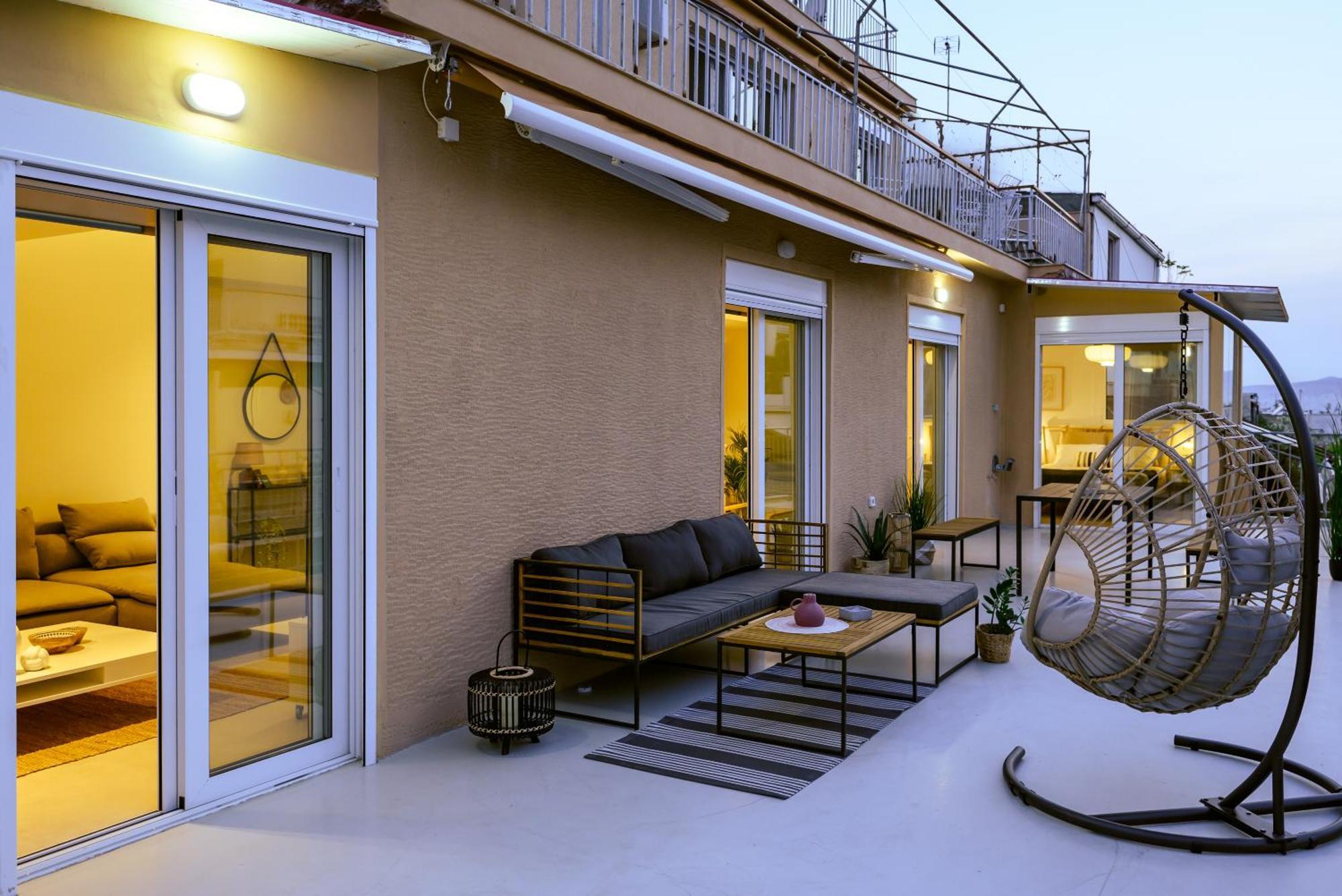 The H Experience - Urban 2Bd Rooftop Athens Center Eksteriør bilde