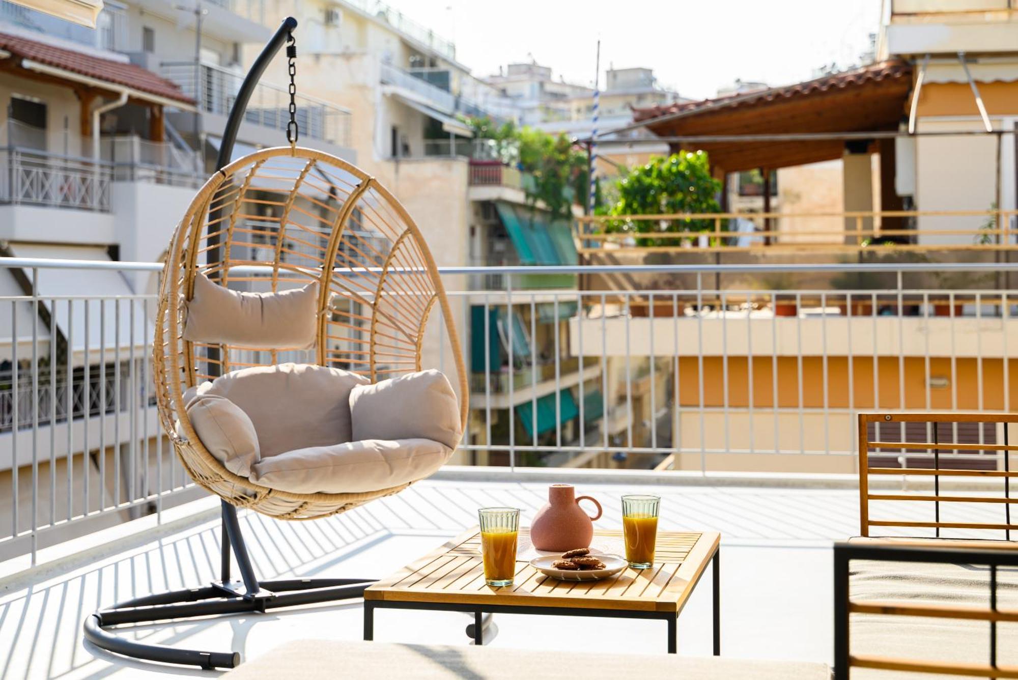 The H Experience - Urban 2Bd Rooftop Athens Center Eksteriør bilde