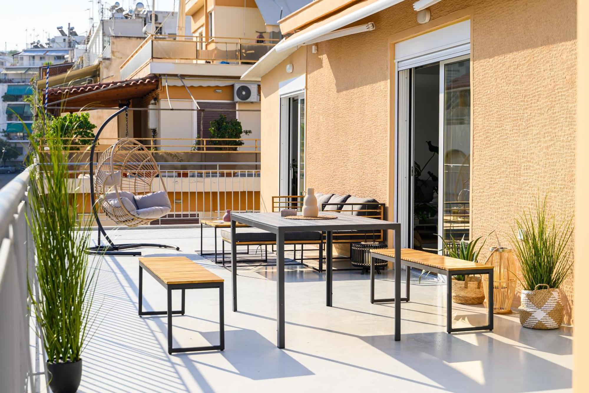 The H Experience - Urban 2Bd Rooftop Athens Center Eksteriør bilde