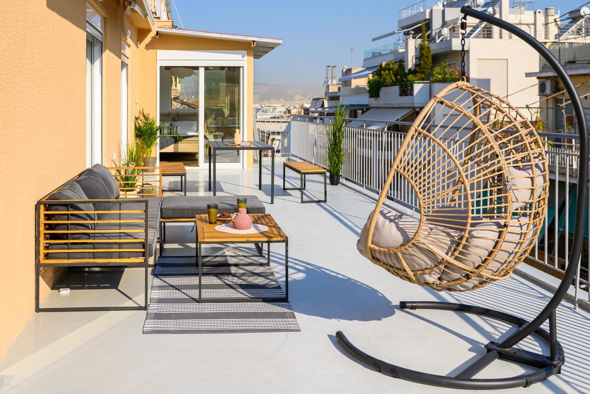 The H Experience - Urban 2Bd Rooftop Athens Center Eksteriør bilde